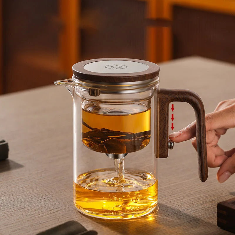 Water Separation Inner Container Teapot One Click Magnetic Switch
