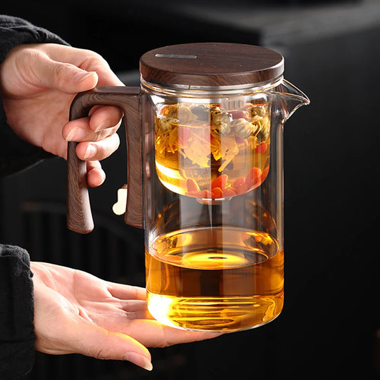 Water Separation Inner Container Teapot One Click Magnetic Switch